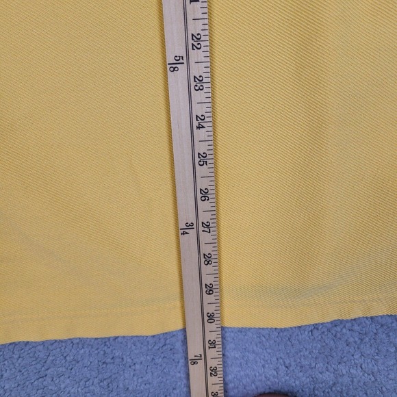 Callaway Polo Shirt Mens Large Yellow Golf Sport‎ Drysport Ribbed - Picture 12 of 12